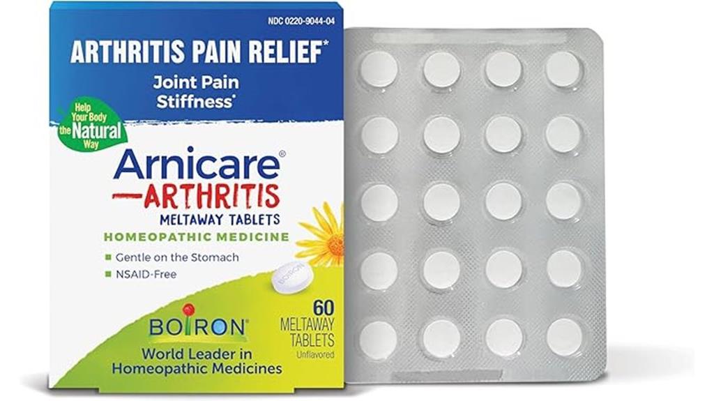 arnicare tablets for arthritis