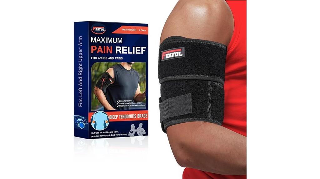 bicep tendonitis brace review