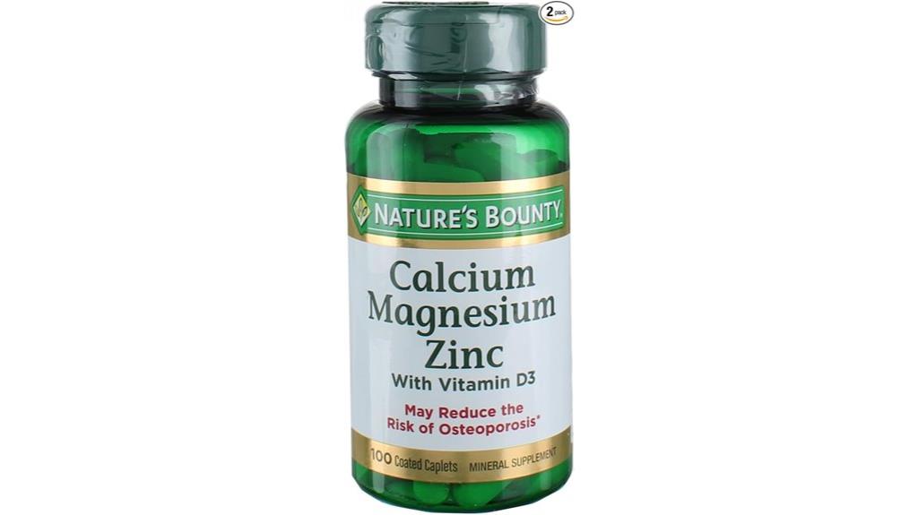 calcium magnesium zinc supplement