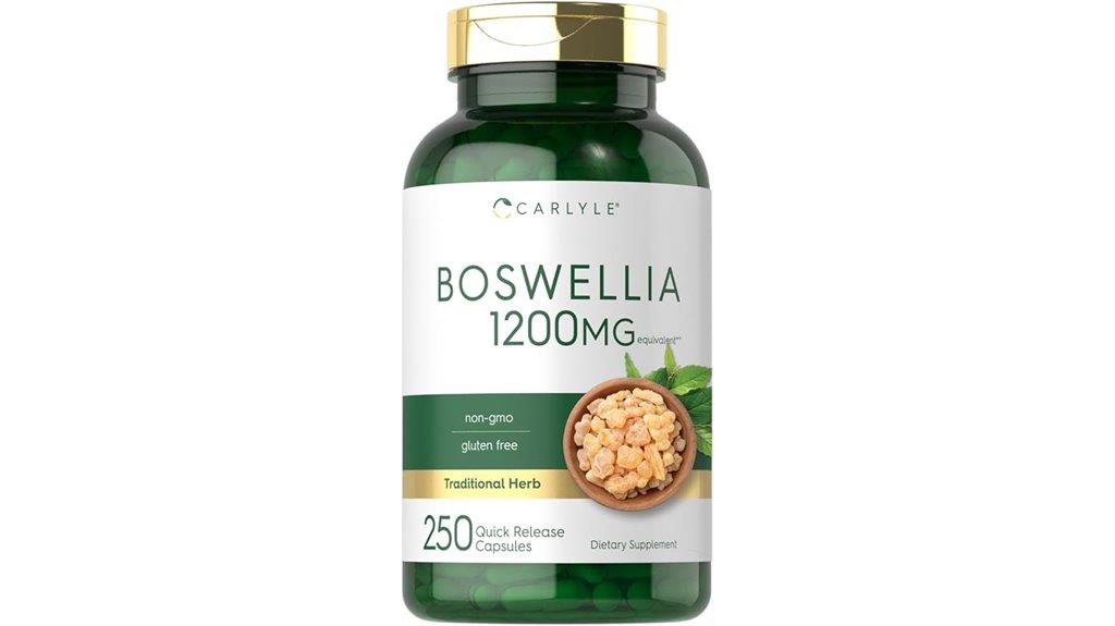 carlyle boswellia extract review