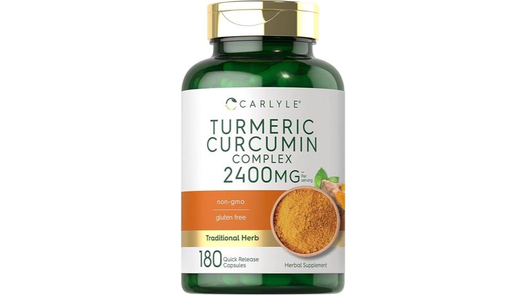 carlyle turmeric supplement review