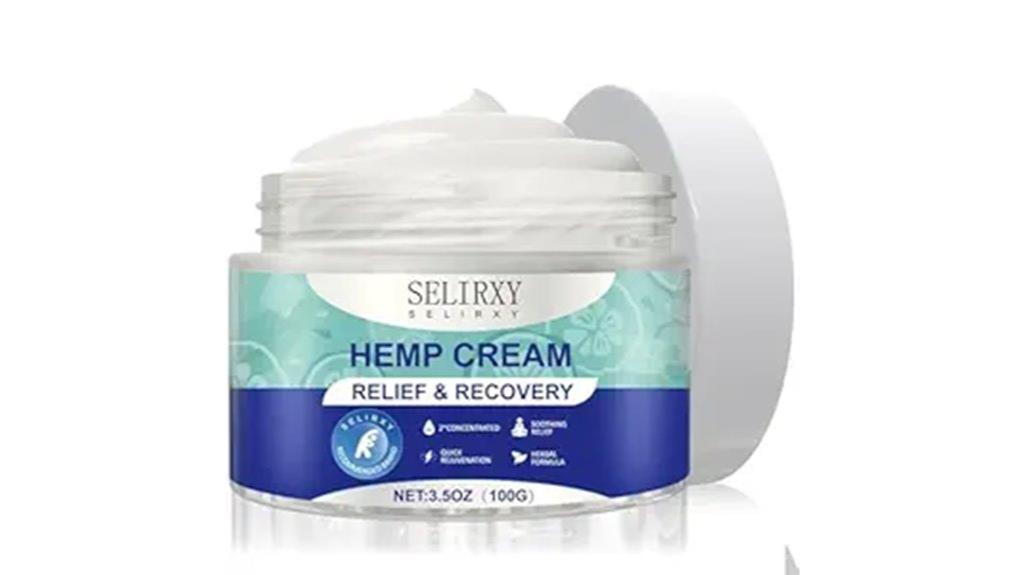 hemp cream for relief