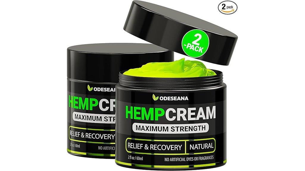 hemp cream pain relief