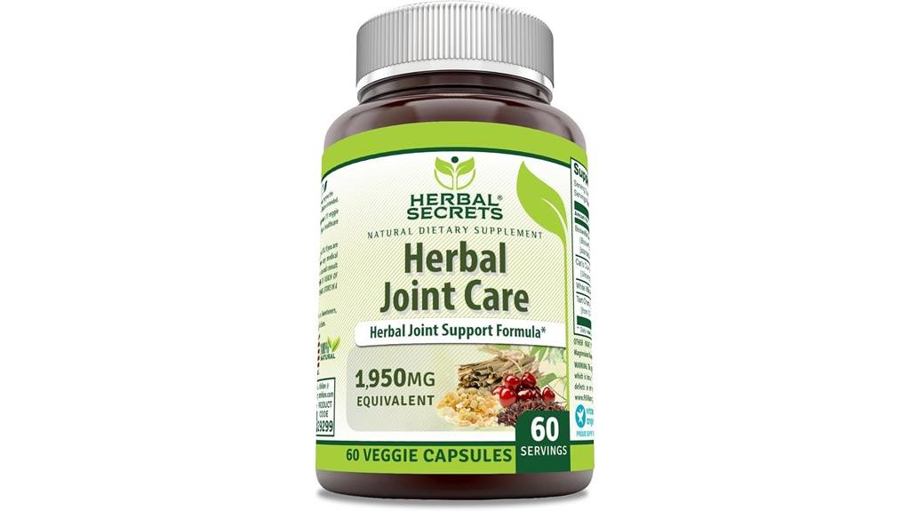 herbal joint care review