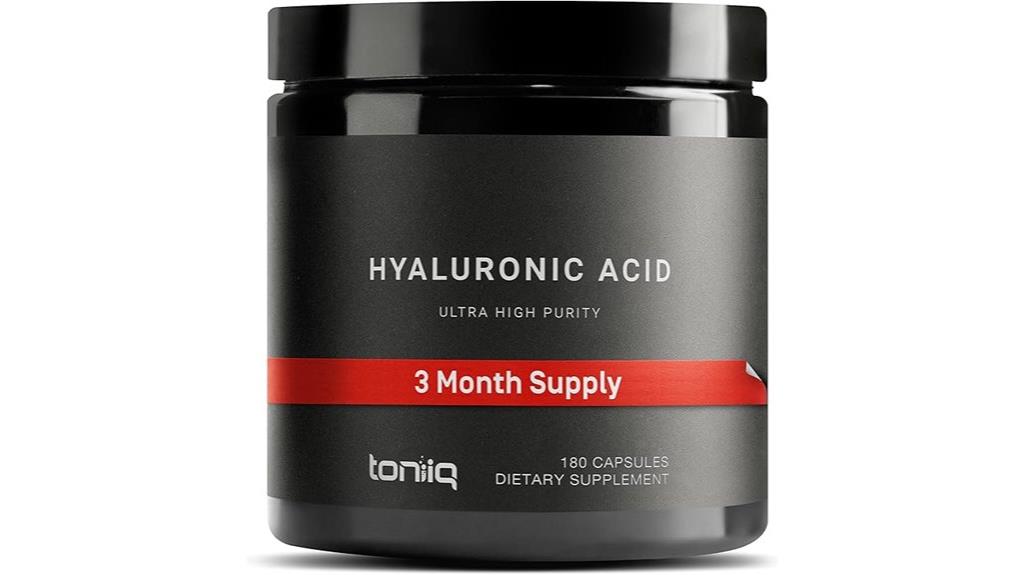 hyaluronic acid supplement review