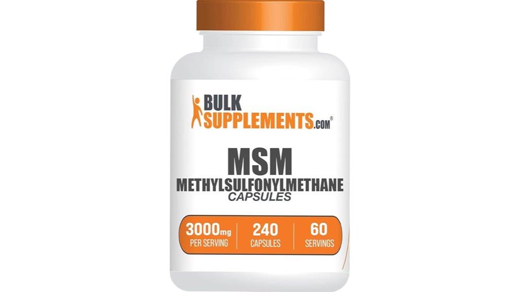 msm capsules effectiveness evaluation