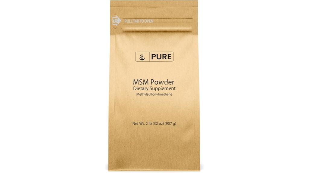 msm powder product review