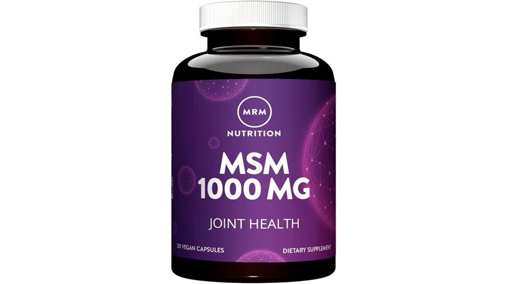 msm supplement review analysis