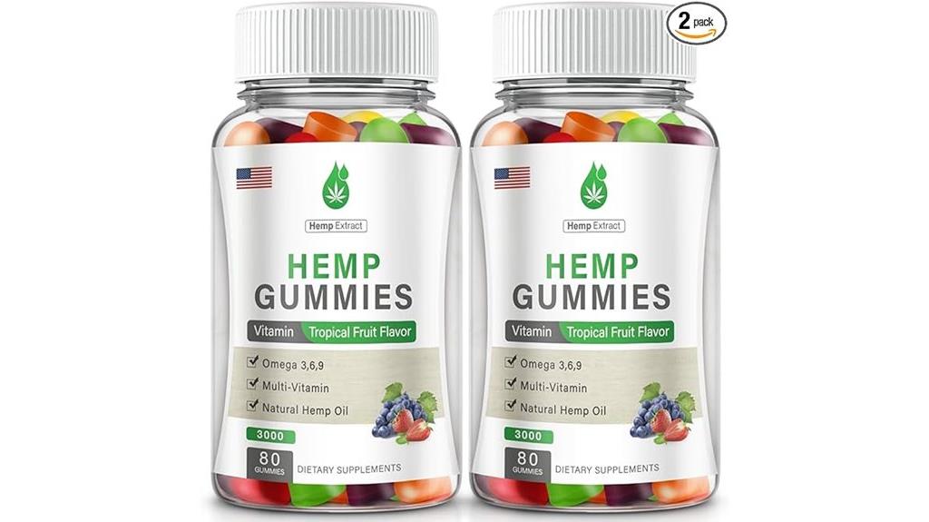 natural hemp gummy benefits