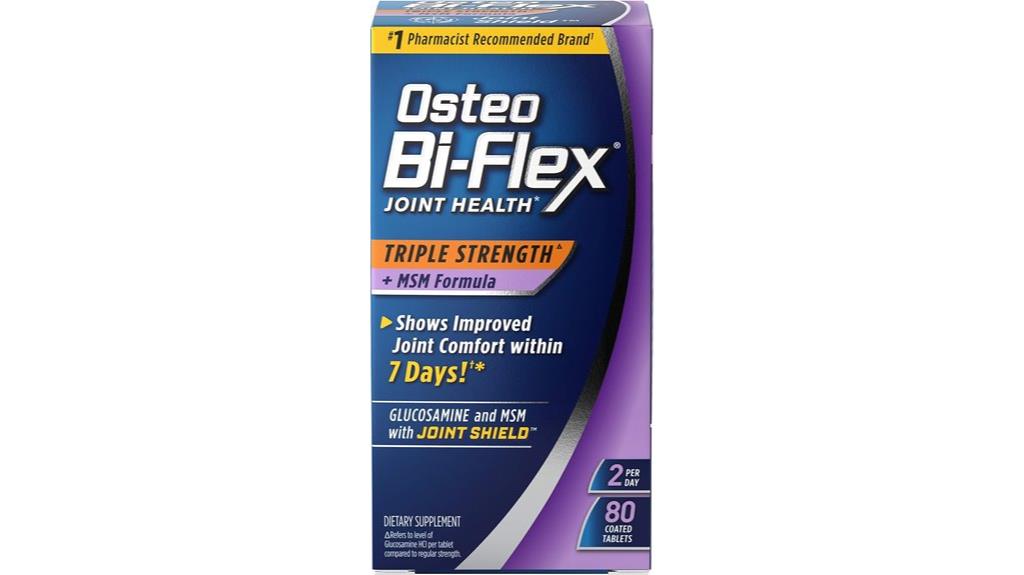 osteo bi flex effectiveness evaluated