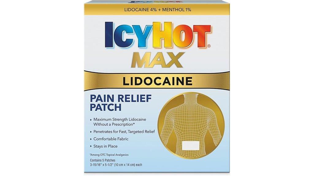 pain relief patch effectiveness