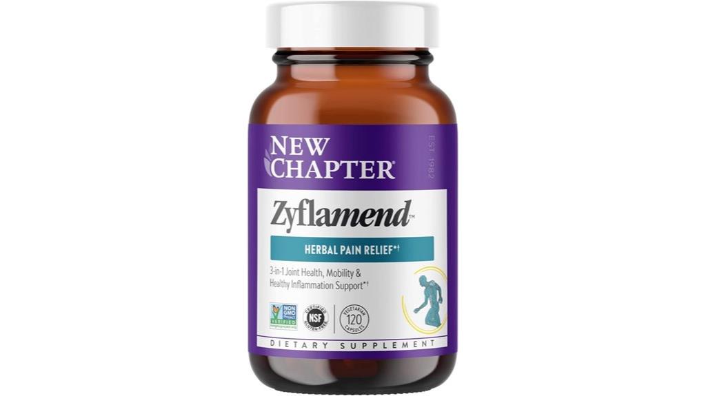 pain relief through zyflamend