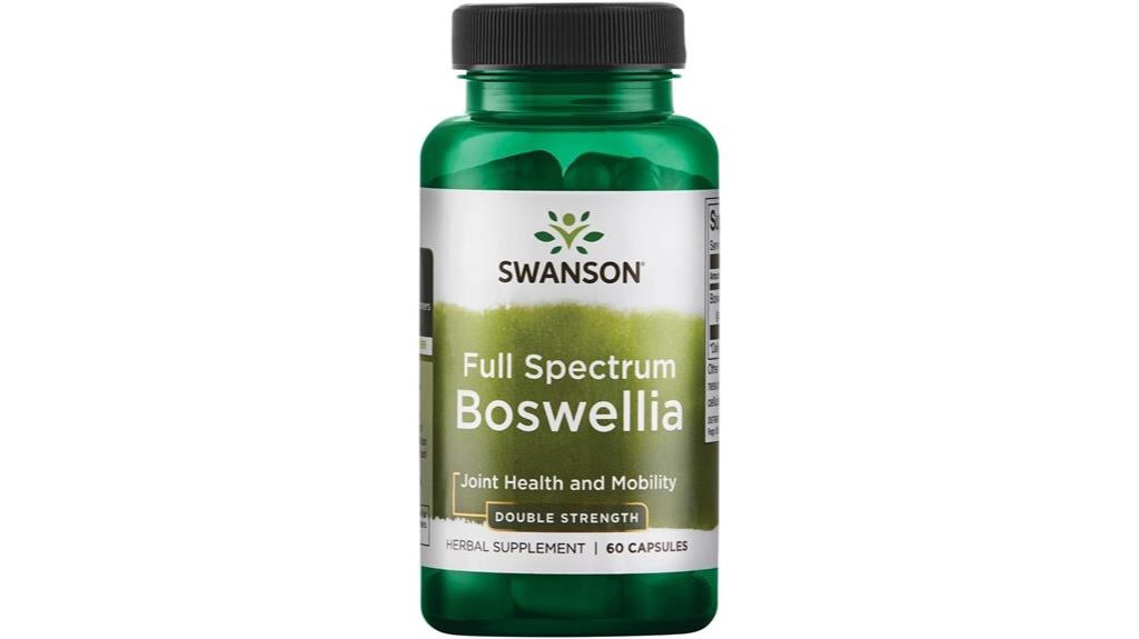 swanson boswellia supplement review