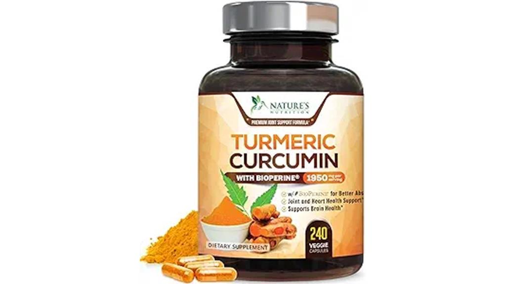 turmeric supplement effectiveness evaluated