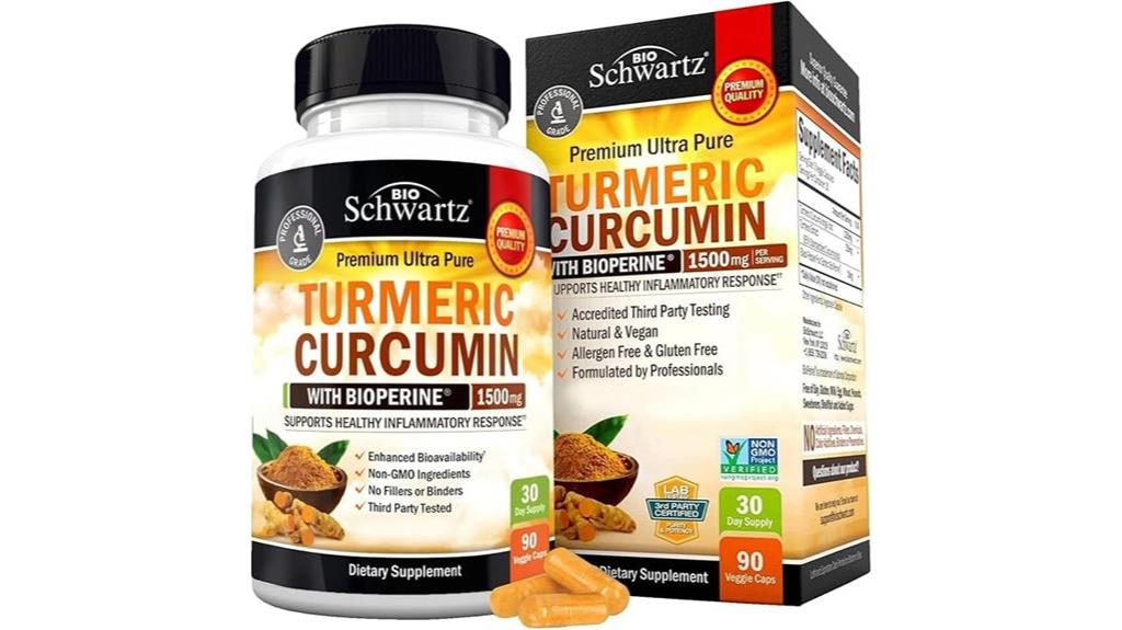 turmeric supplement review insights